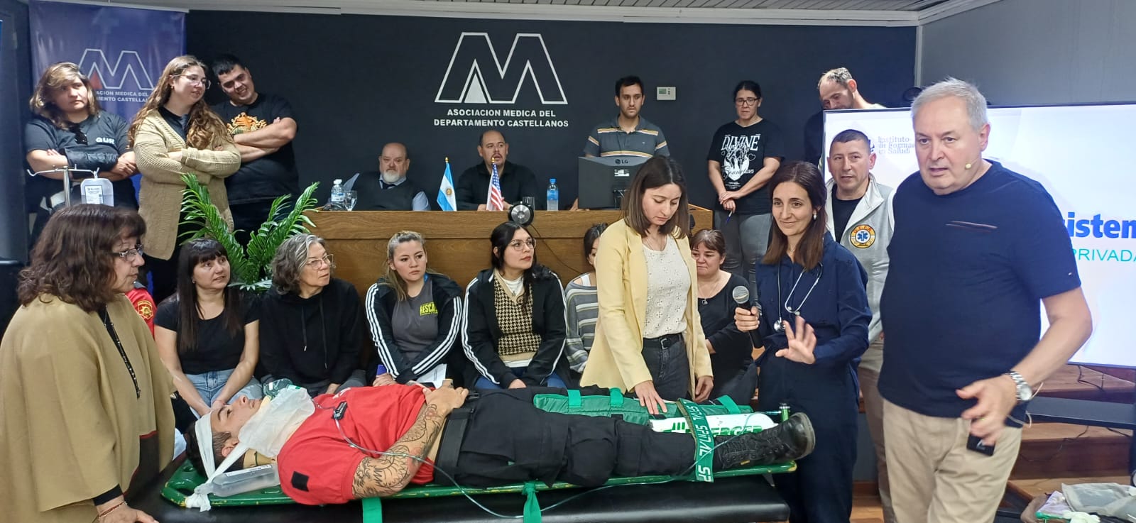 Dr. Norberto Brusa, Taller de Victimas Múltiples